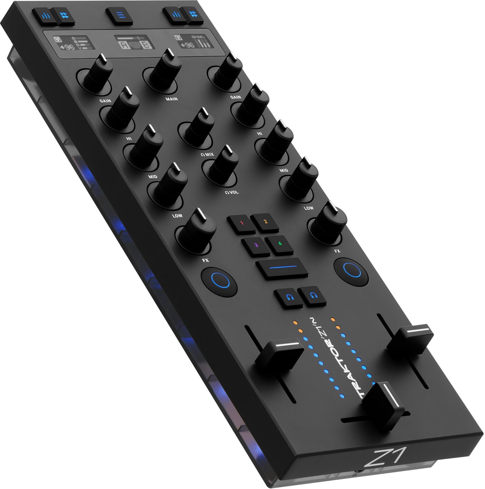【美品】TRAKTOR KONTROL Z1 DJコントローラー AC不要モデル Native Instruments Traktor Kontrol Z1 MK2 MIDI Controller